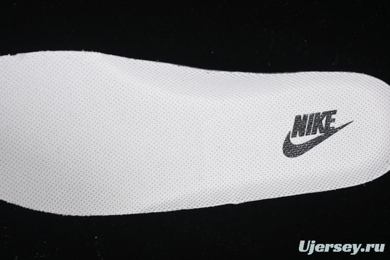 Nike Air Force 1 '07 Low Stussy Collaboration Black Grey Outsole Low-Top Casual Sneakers - SJ6698-017