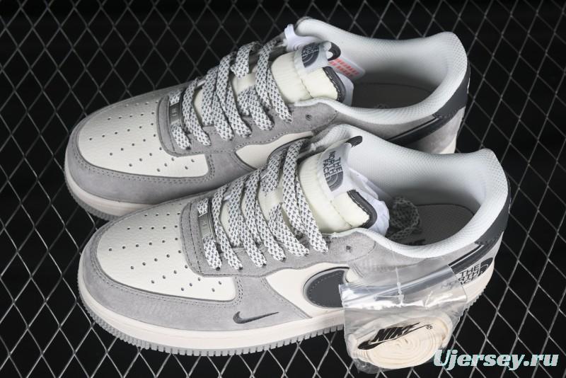 Nike Air Force 1 '07 Low The North Face Collaboration Versatile Beige-Grey Casual Sneakers - XZ6188-760