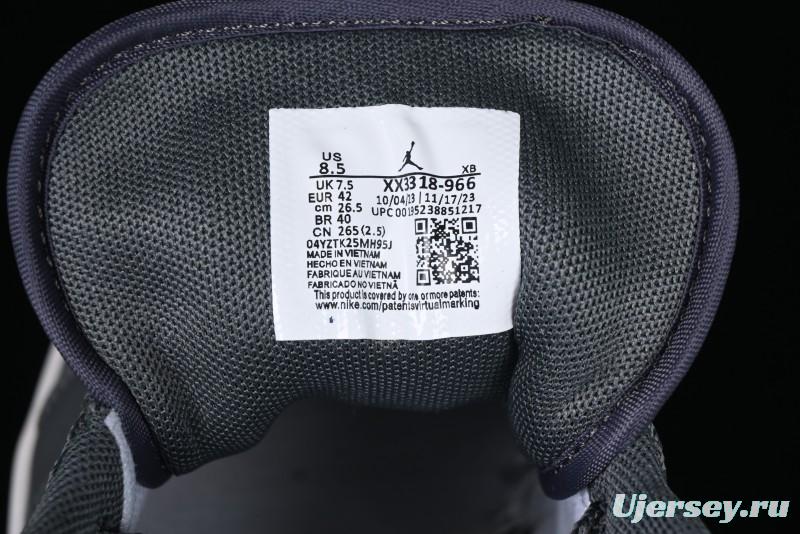 Nike Air Jordan 1 Low Stussy Collaboration - Signal Black Retro Basketball Shoes - XX3318-966