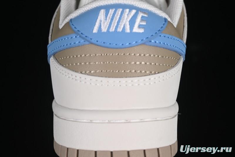 Nike Dunk Low Retro Premium Casual Sneakers in Caramel Cream - HQ1175-240