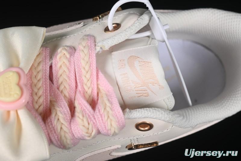 Nike Air Force 1 '07 Low Heart Bow Low-Top Casual Sneakers - FC1122-333