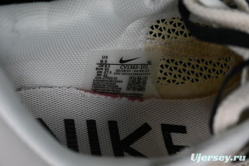 Nike Sacai VaporWaffle 3.0 Deconstructed Sneakers with Overlapping Swoosh and Dual Tongue - CV1363-101