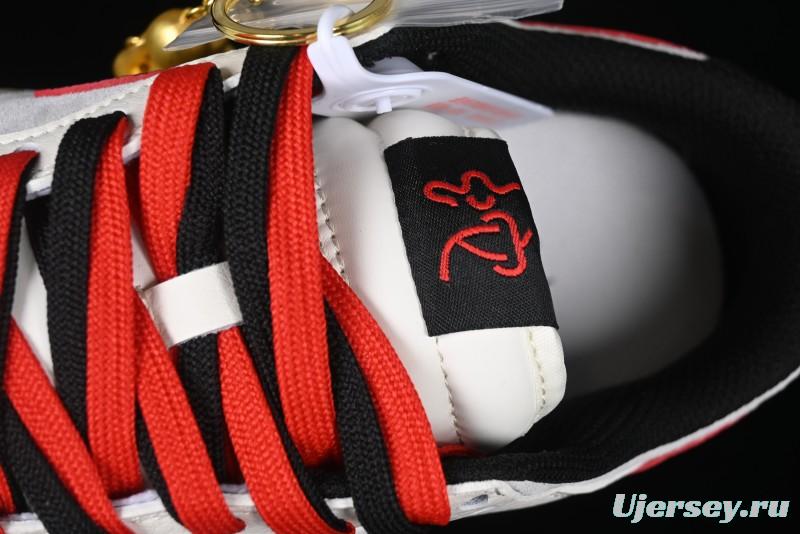 Nike SB Dunk Low Year of the Snake Series - Black Snakeskin with Black Swoosh Anniversary Custom Low-Top Casual Skate Shoes - DM6868-012