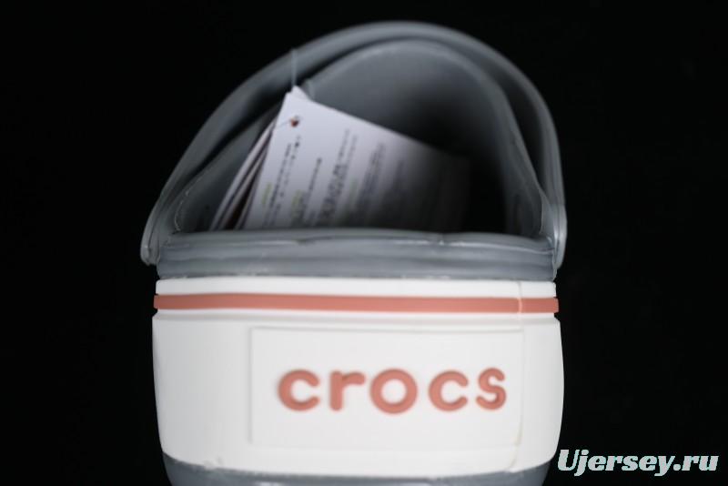 Crocs Crocband Platform Rainbow Comfortable Thick-Soled Clog Sandals - B.D4