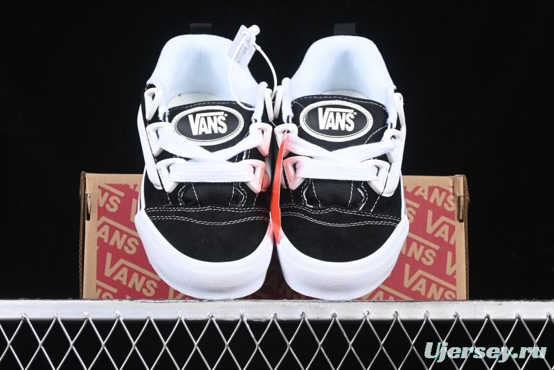 Vans Knu Skool DR Black White New Series Chunky Sneakers - VN000CZUVE9