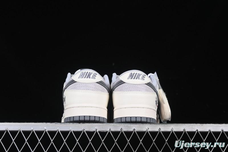 Nike SB Dunk Low Stussy Anniversary Edition Custom High-End Casual Sneakers - DM6868-027