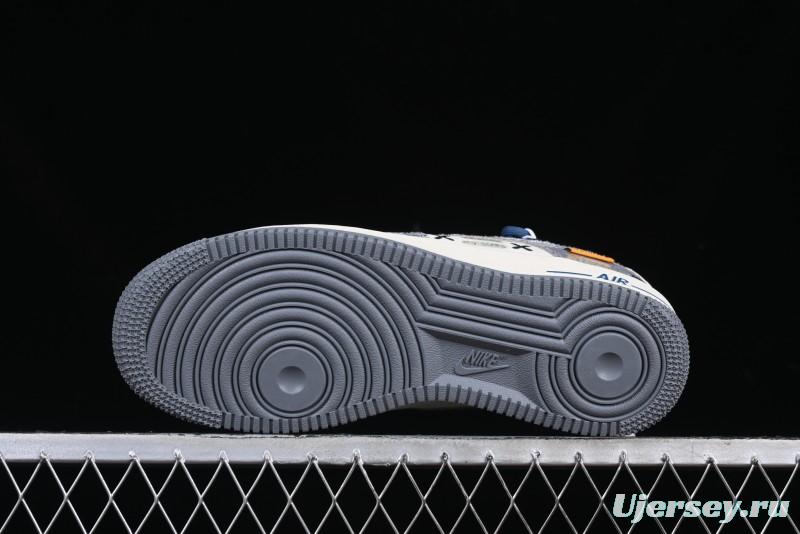 Nike Air Force 1 '07 Low Blue Star Casual Sneakers - BD0077-222