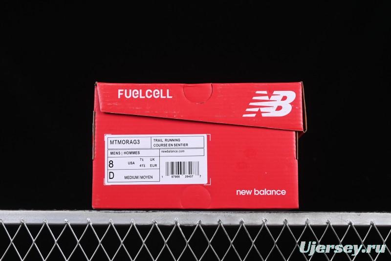 New Balance Fresh Foam X More V3TDS Low-Top Running Shoes with Durable Slip-Resistant Outsole - MTMORAG3