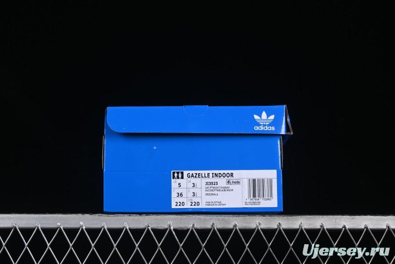 Adidas Originals Gazelle Indoor JI3523 Retro Casual Slip-Resistant Wear-Resistant Low-Top Sneakers - JI3523