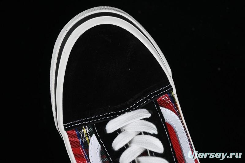 Vans Old Skool 36 DX Anaheim Collection Checkered Low-Top Canvas Sneakers - VN0A38G2PXC