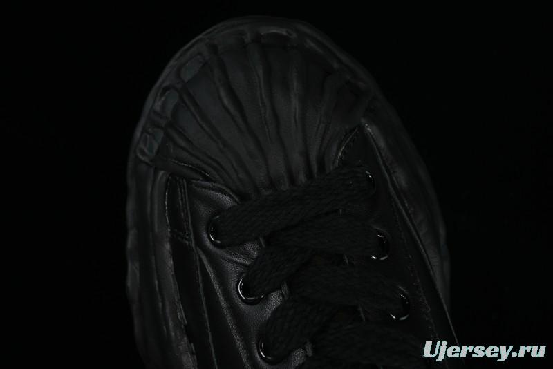 Wayne Original Sole Leather Low Sneaker with Melted Ice Cream Outsole - W.E5