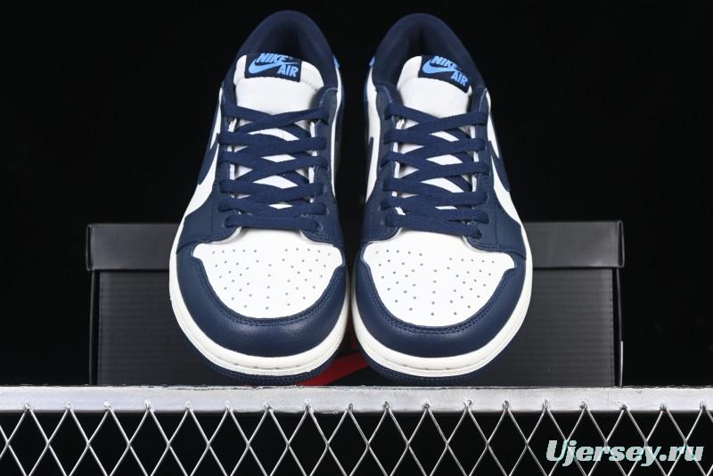 Nike Air Jordan 1 Low OG Obsidian AJ1 Low-top Lifestyle Basketball Shoes - CZ0790-400