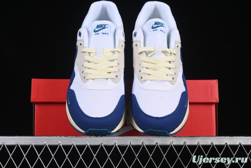 Nike Air Max 1 Retro Running Shoes with Half-Sole Air Cushion - FQ8048-133