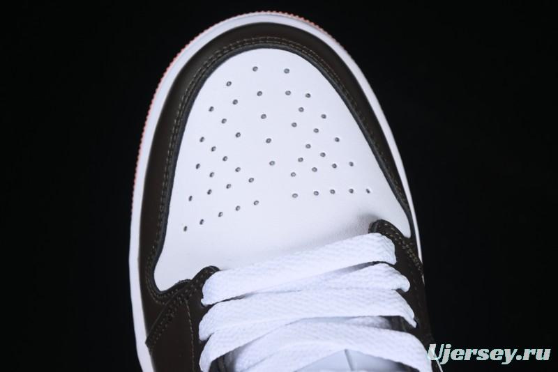 Nike Air Jordan 1 Low AJ1 Mocha Pink Casual Lifestyle Sneakers - DC0774-182