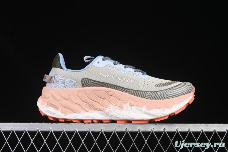 New Balance Fresh Foam X More V3TDS Low-Top Running Shoes with Durable Slip-Resistant Outsole - MTMORUG3