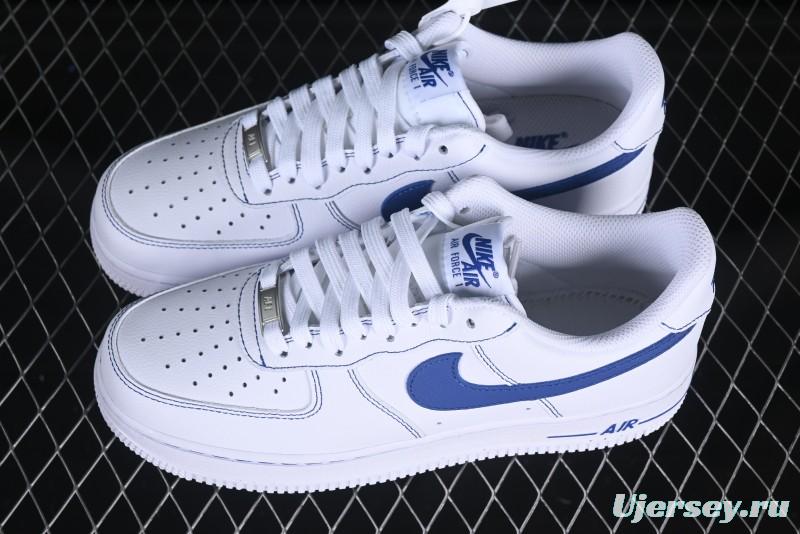 Nike Air Force 1 Low White & Blue – Iconic Leather Sneakers