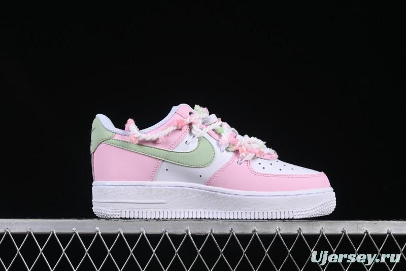 Nike Air Force 1'07 Low Casual Sneakers with Cherry Blossom Design - VV1999-013