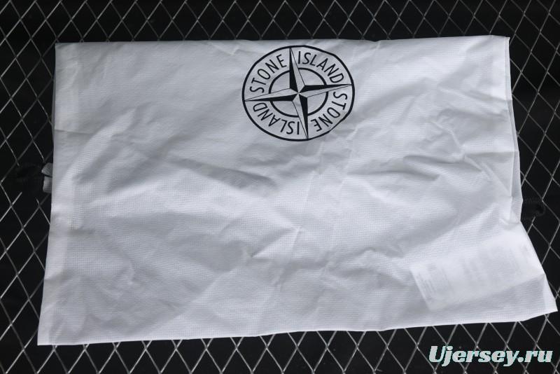 Stone Island Grime Panelled Low-Top Lifestyle Sneakers in Dark Brown - 79FWS0303