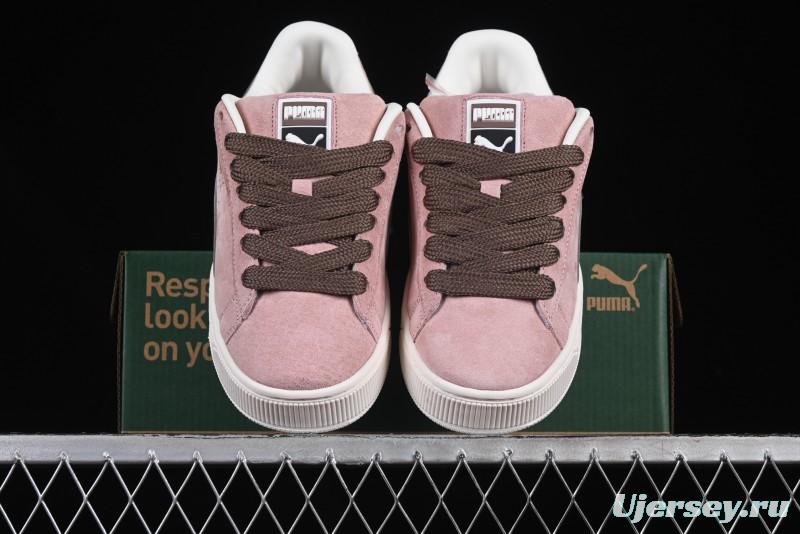PUMA Suede Classic Sneakers - Rose Pink & Chocolate Brown