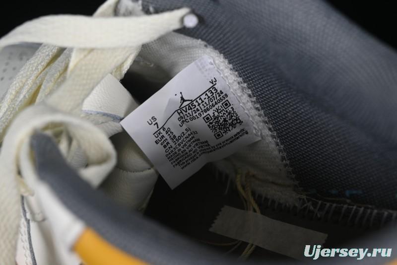 Nike Air Jordan 1 Low AJ1 Mismatched Swoosh Casual Sneakers - HV4511-133