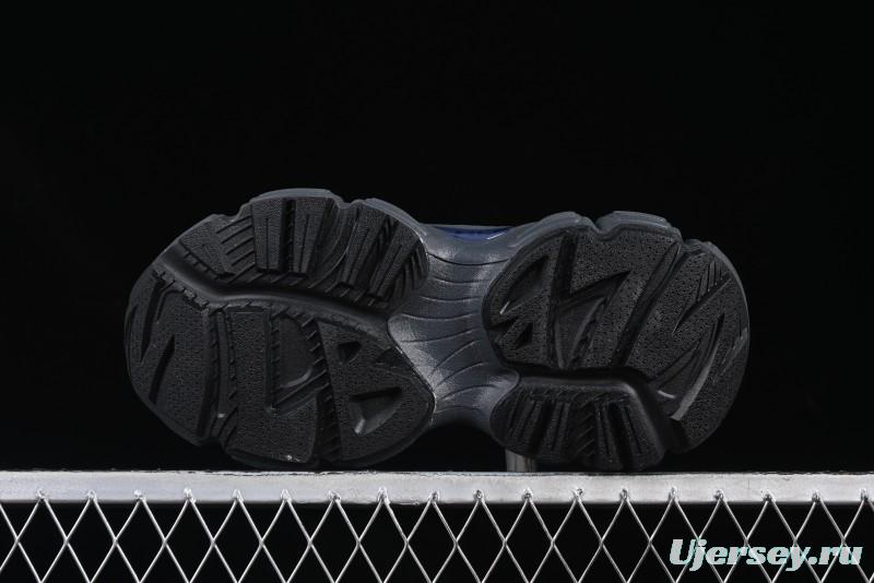 New York Yankees MLB Winner Chunky Height Increasing Thick Sole Running Shoes - 3ASHWD15N50BKS