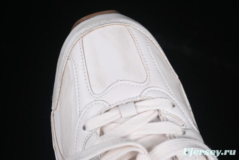 Miu Miu x New Balance 530 Deconstructed Low-Top Retro Sneakers with Dual Lace Design - AJD4