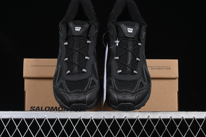 Salomon XT-Wings 2 All-Black Trail Running Sneakers - Sleek Performance and Style