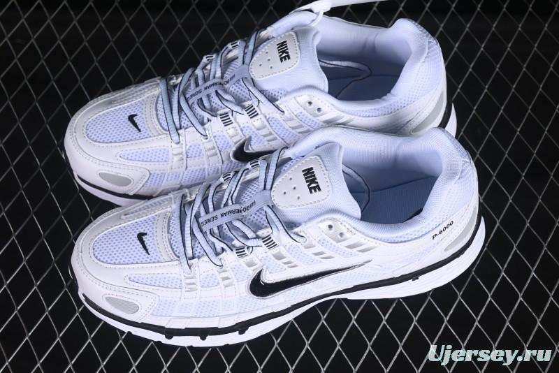 Nike P-6000 Premium Retro Casual Sneakers with Multi-Layer Design - CD6404-107