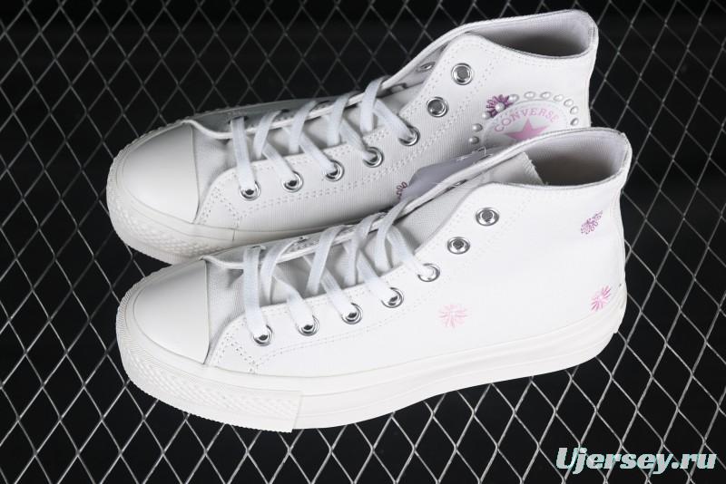 Converse Chuck 70s Classic High Top Canvas Sneakers with Thick Sole - A15786C