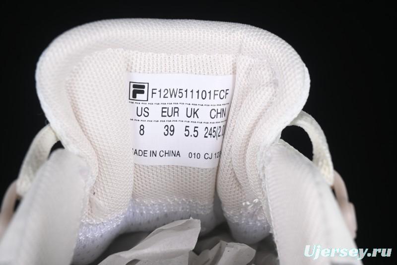 FILA Wave Fusion Chunky Sneakers - White & Gray