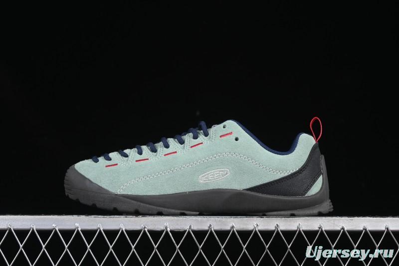 KEEN Jasper Lightweight Outdoor Adventure Shoes – Mint Green & Navy