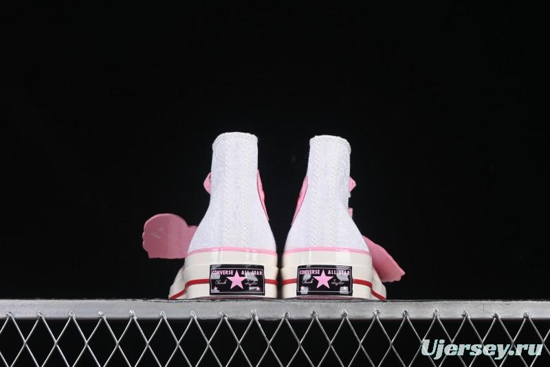 Converse Chuck 70 Valentine's Day Rose High Top Casual Sneakers - A14798C