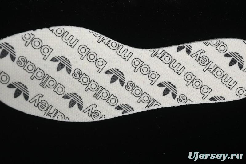 Adidas Samba x Bob Marley Limited Edition Sneakers - Retro Black with Rasta-Inspired Details