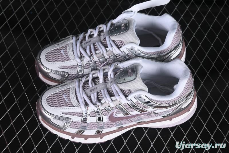 Nike P-6000 Metallic Chrome Runner - Sleek & Stylish Performance Sneakers