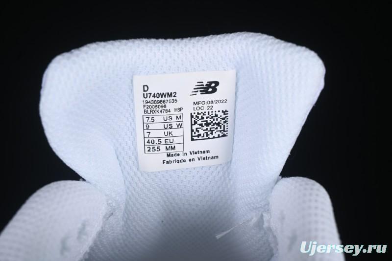 New Balance 740 Series Retro Dad Style Casual Sports Running Shoes - U740WM2