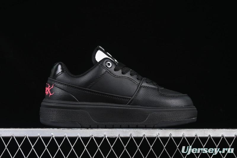 New York Yankees MLB Chunky Liner Custom Platform Sneakers in Neon Pink - 3ASXCA12N50WHS