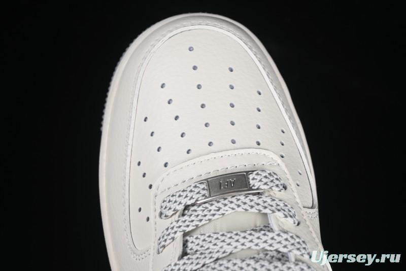 Nike Air Force 1 Low x Stussy "Light Bone and Grey" – Premium Collaboration Sneakers