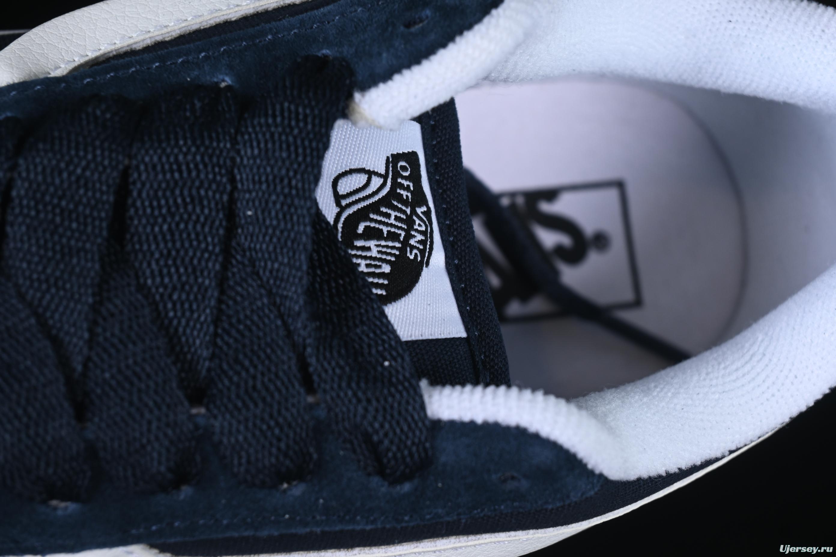 Vans Old Skool Pro Navy/White Skate Shoes
