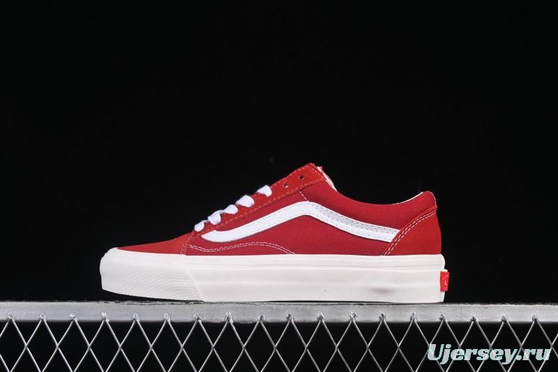 Vans Premium Old Skool 36 Retro Skate Shoes with Full-Grain Leather and Cushioned Insole - VN000D569IJ