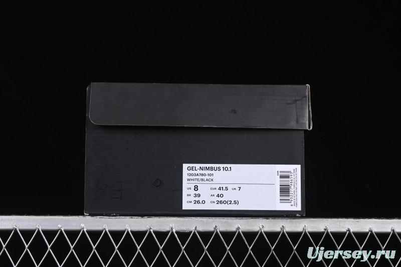 Asics Gel-Nimbus 10.1 Retro Breathable Casual Shoes with Cushioning for Men - 1203A780-101