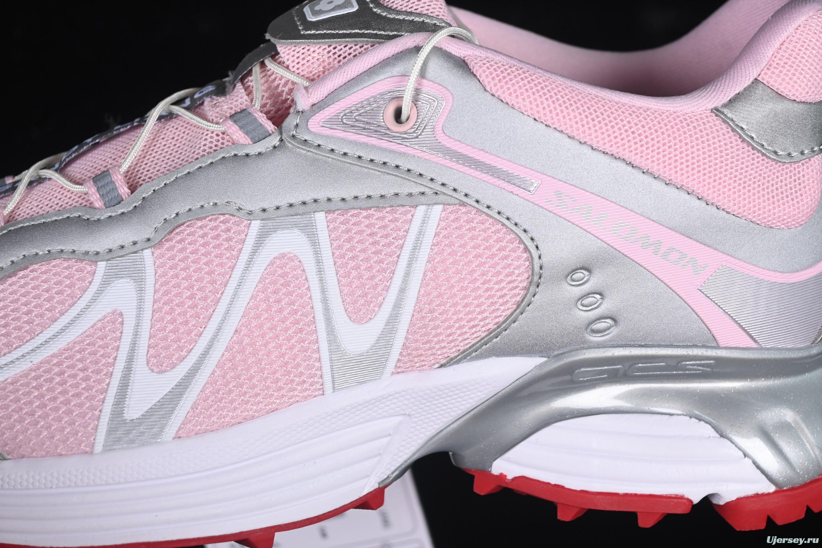 Salomon Women's XT-Wings 2 Trail Running Shoes - Pink/Silver