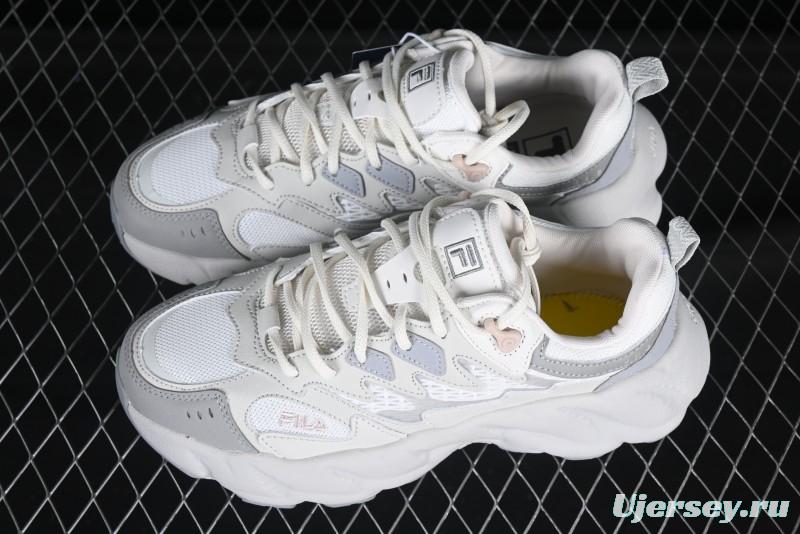 FILA Wave Fusion Chunky Sneakers - White & Gray