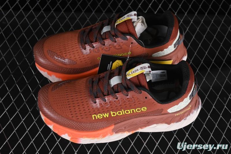 New Balance Fresh Foam X More V3TDS Low-Top Running Shoes with Durable Anti-Slip Design - MTMORAR3