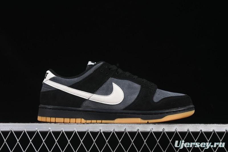 Nike Dunk Low Casual Sneakers in Black-Grey Colorway - HQ1931-001