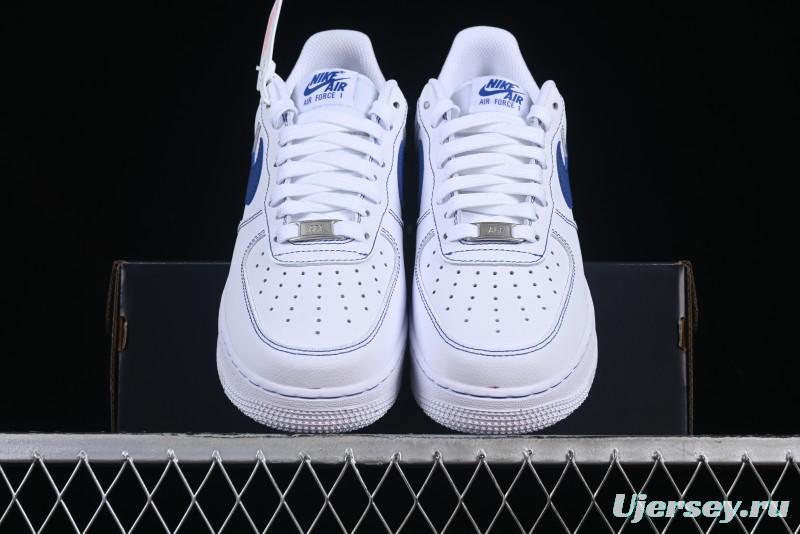 Nike Air Force 1 Low White & Blue – Iconic Leather Sneakers