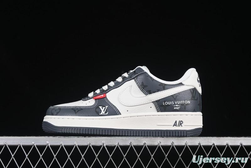 Nike Air Force 1 '07 Low LV Collaboration Beige Print Casual Sneakers - CS5288-002