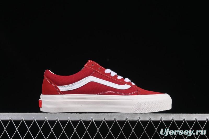 Vans Premium Old Skool 36 Retro Skate Shoes with Full-Grain Leather and Cushioned Insole - VN000D569IJ