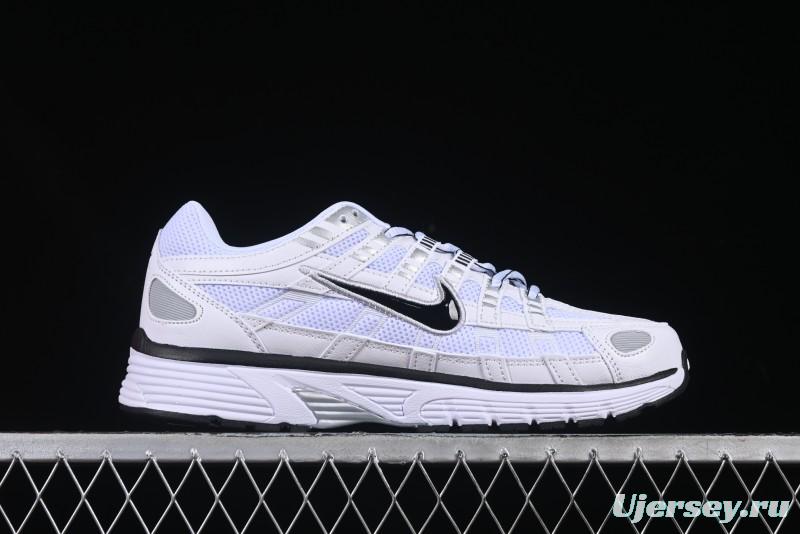 Nike P-6000 Premium Retro Casual Sneakers with Multi-Layer Design - CD6404-107