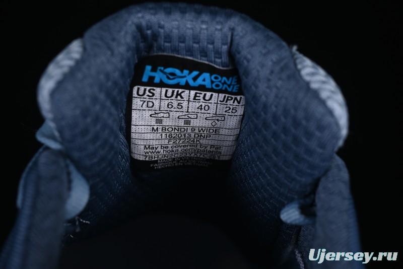 HOKA ONE ONE Bondi 9 Cushioned Running Shoes with Soft EVA Midsole - 1162013 DNP