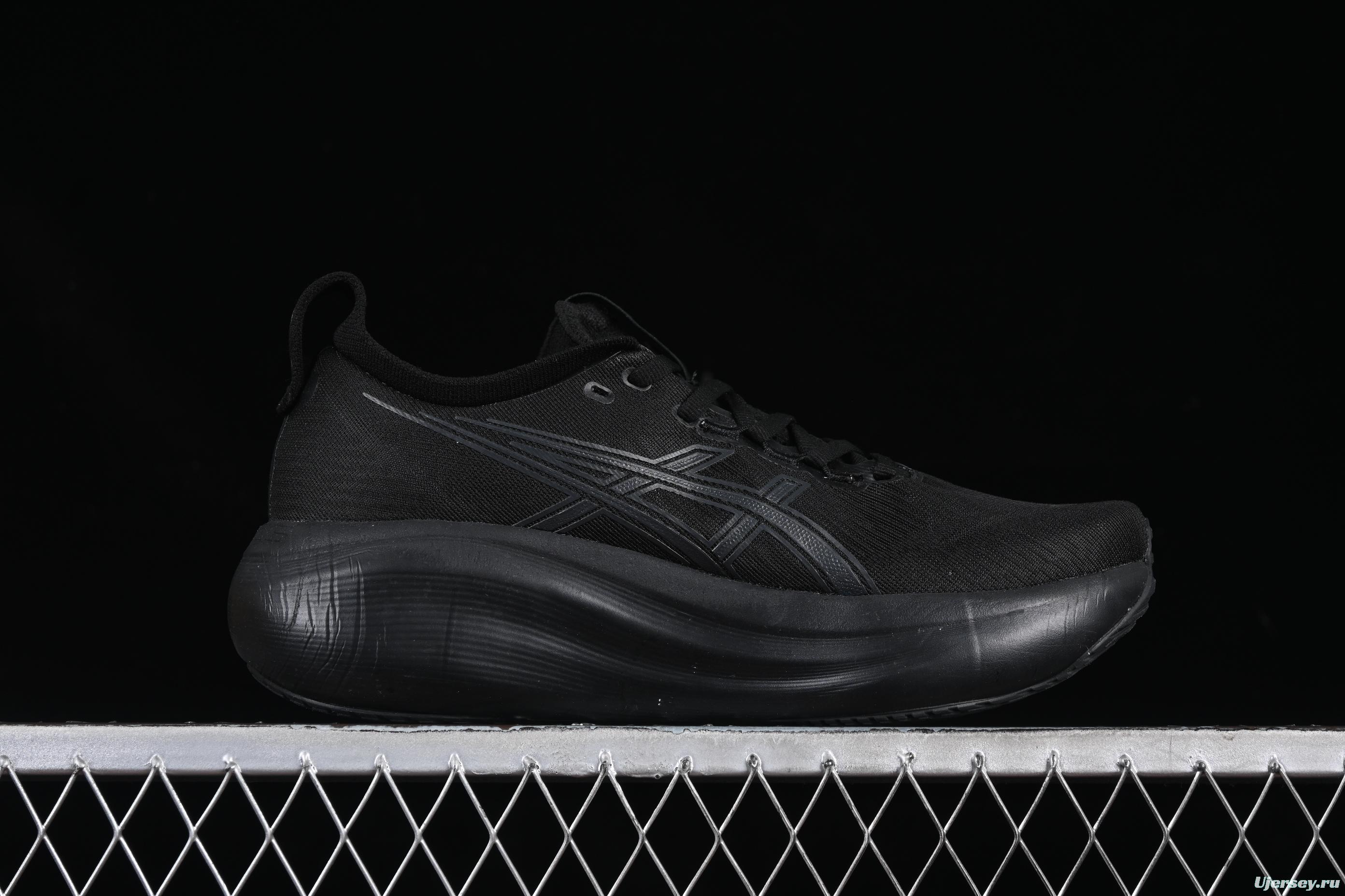 Asics Gel-Nimbus 27 Retro Breathable Casual Shoes Cushioned Men's Durable Running Shoes - 1011B958-001